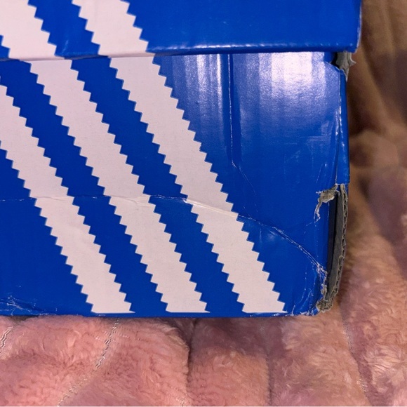 adidas Samba Snakeskin Women's Sneakers in Burgundy and White - Picture 12 of 14